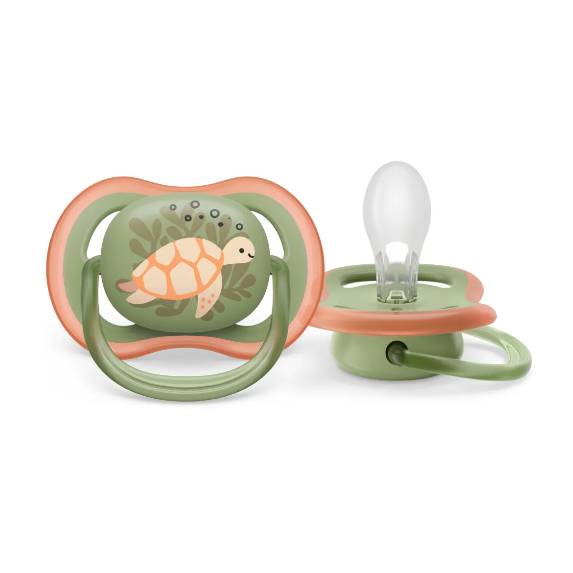 2 ciucci ultra air 6-18 mesi colore verde/grigio – philips avent