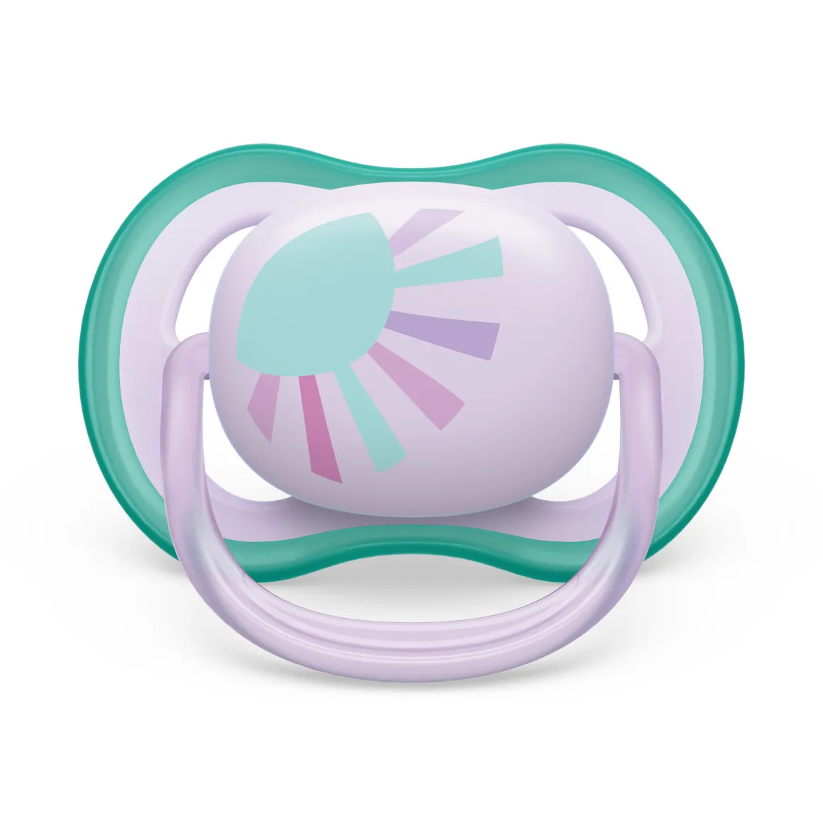 2 ciucci ultra air 0-6 mesi colore verde/rosa – philips avent
