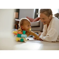 2 ciucci ultra air collection 6-18 mesi decorazione limone/arancia – philips avent