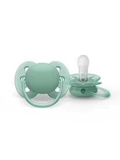 Avent – 2 succhietti ultra soft 0-6m no deco neutro
