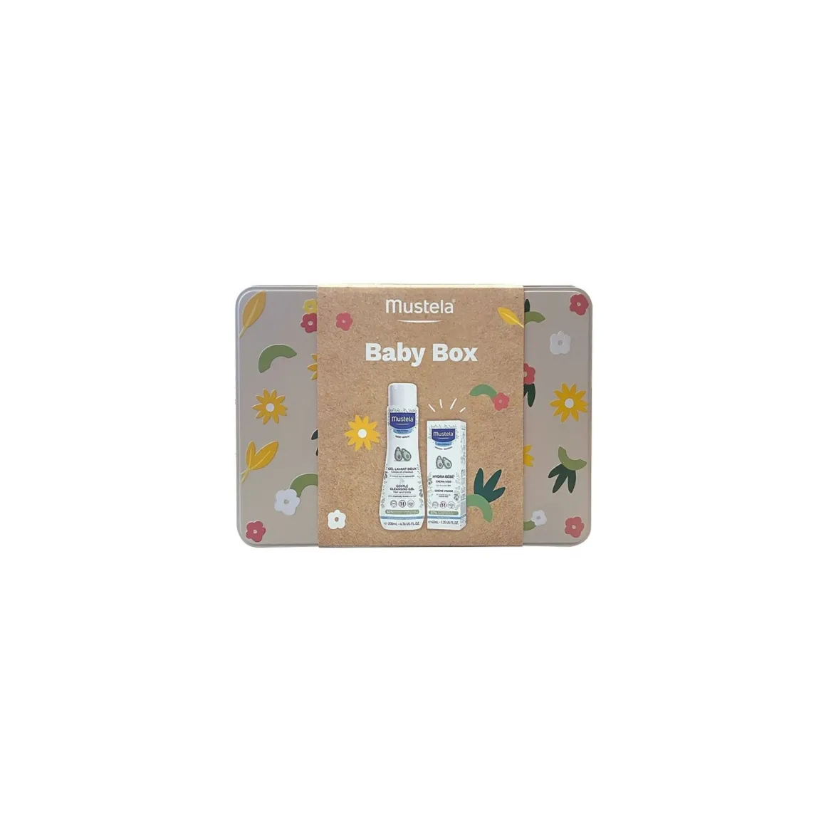 Baby box detergente delicato + hydra bébé crema viso – mustela