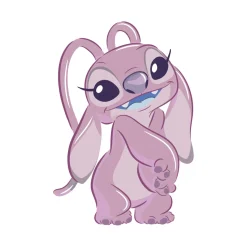 Baby clementoni disney angel soft – sonaglio morbido per neonati 3m+