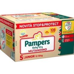 Baby dry mutandino esa taglia 5 junior x108 – pampers