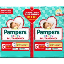 Baby dry mutandino taglia 6 xl pacco doppio x30 – pampers