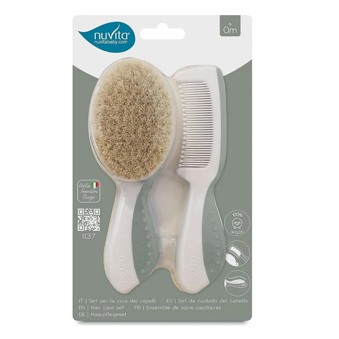 Baby kit per la cura dei capelli – 1137 sage green