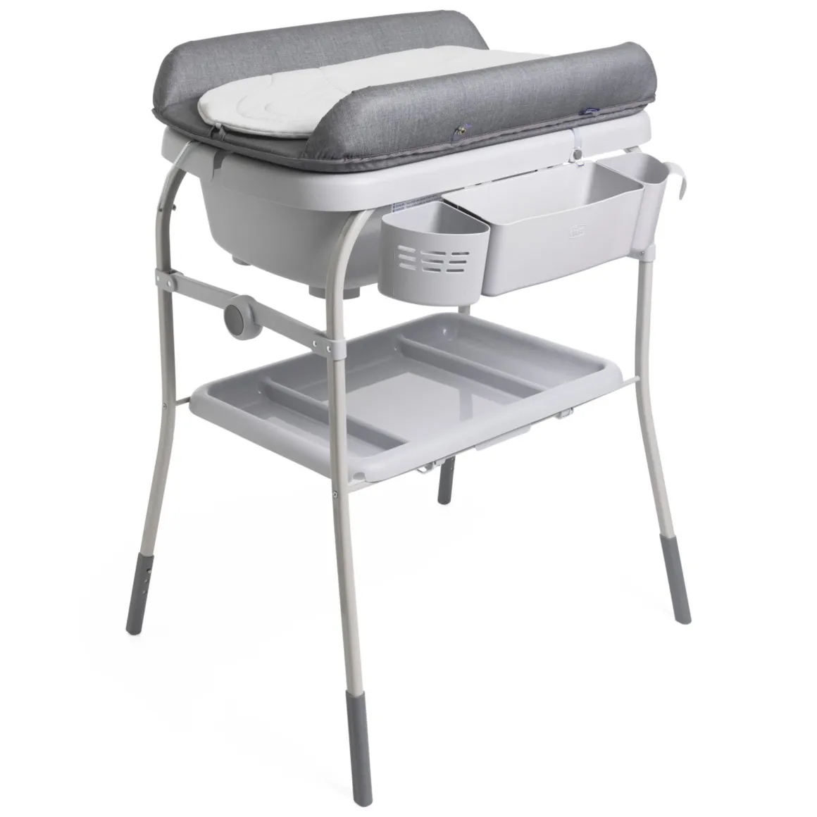 Bagnetto fasciatoio cuddle & bubble graphite melange – chicco