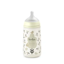 Biberon birdies 270ml sxpro flusso medio +0 mesi neutro – suavinex