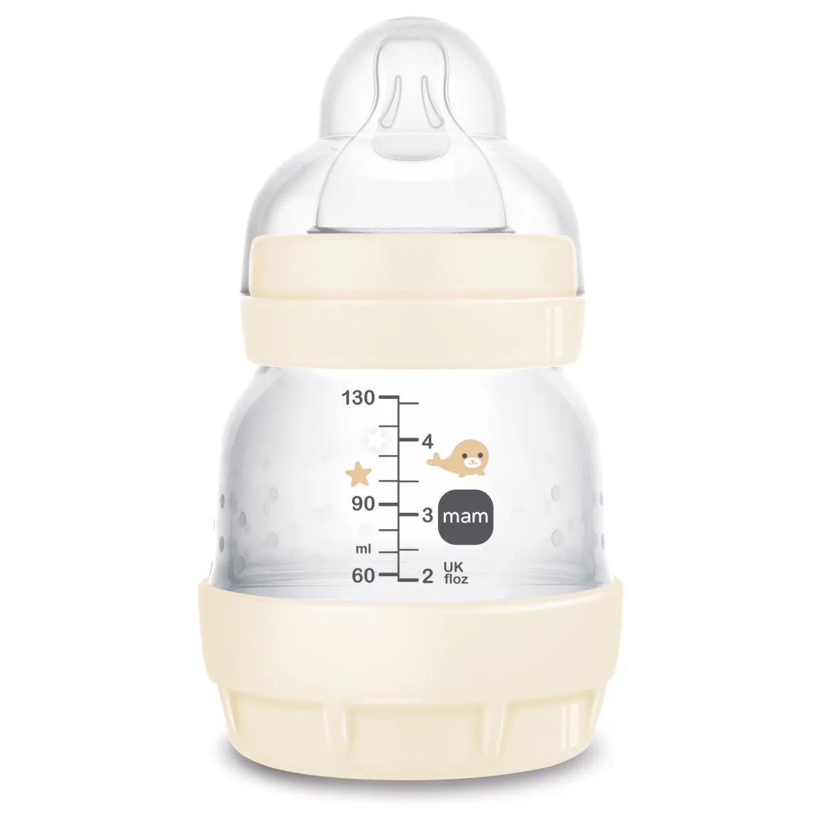 Biberon easy start ac 130ml beige – mam
