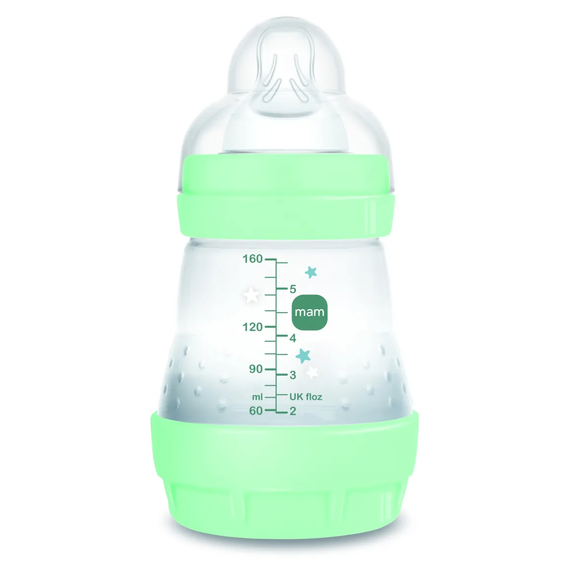 Biberon easy start 160ml bio-circolare conf. singola verde – mam