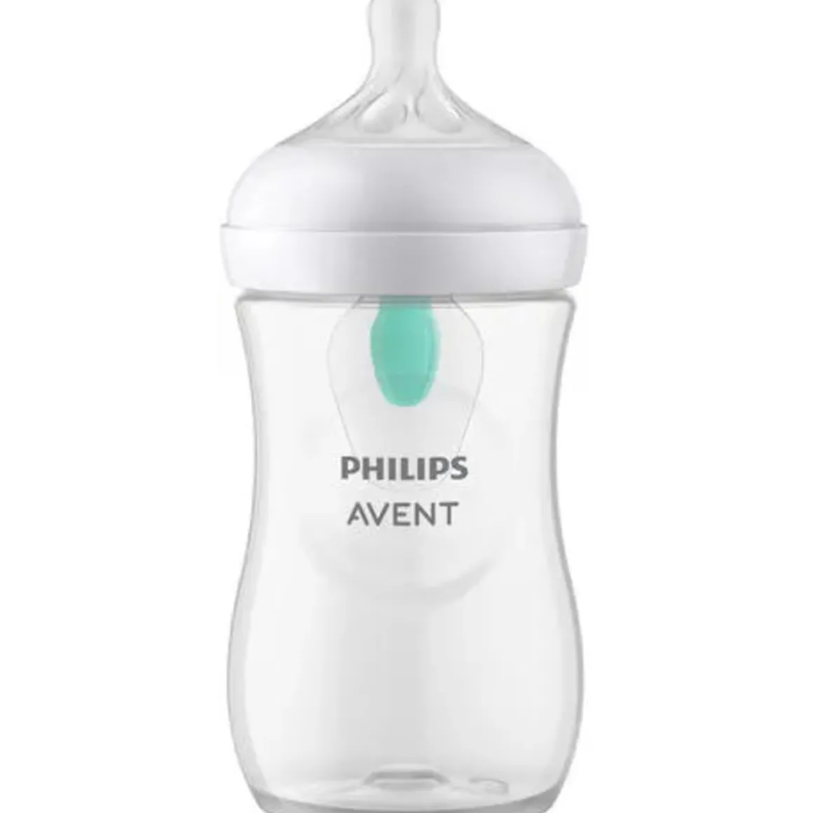 Biberon natural con tettarella a risposta naturale e valvola airfree da 260 ml 3-6m flusso 3 | senza bpa – philips avent