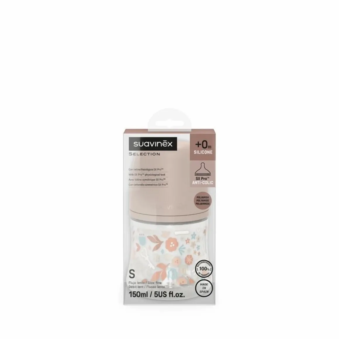 Biberon wland pa sil 150ml liberty rs – suavinex