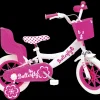 Bicicletta 12” – rosa – corsa e divertimento colorato