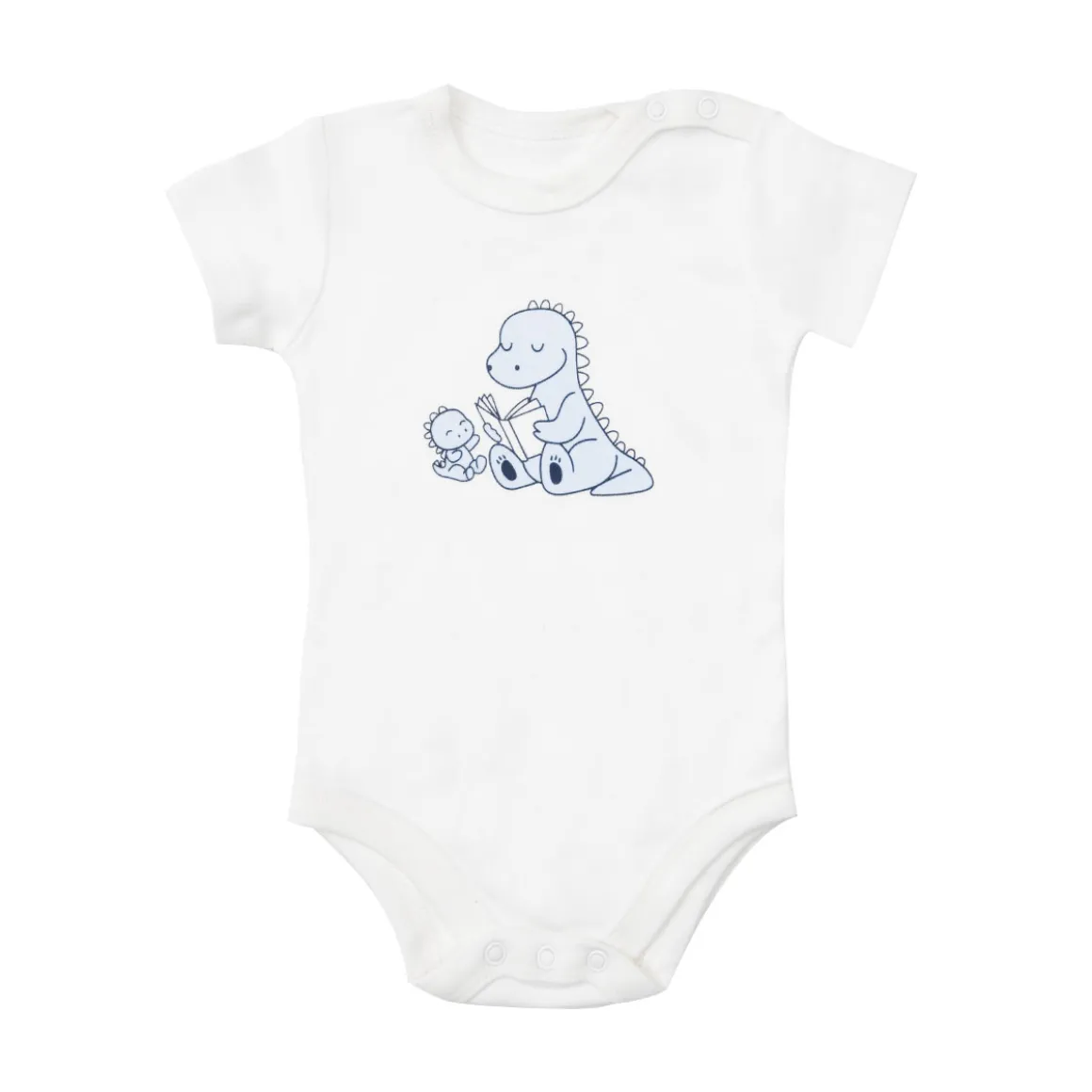 Body mezza manica interlock bimbo bianco