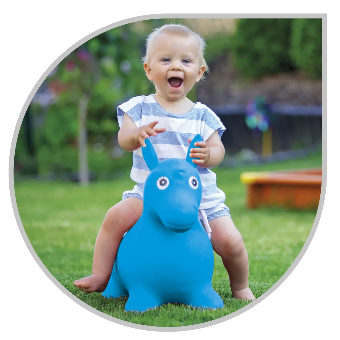 Bouncy pony assortito in vari colori – sun & sport