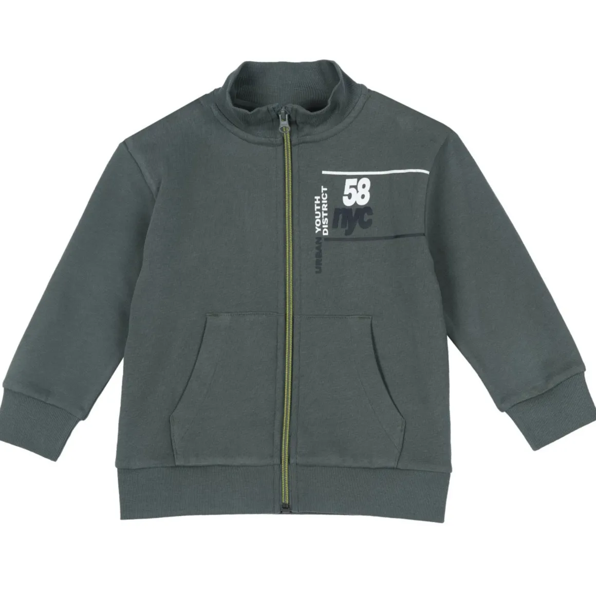 Cardigan fleece verde – chicco