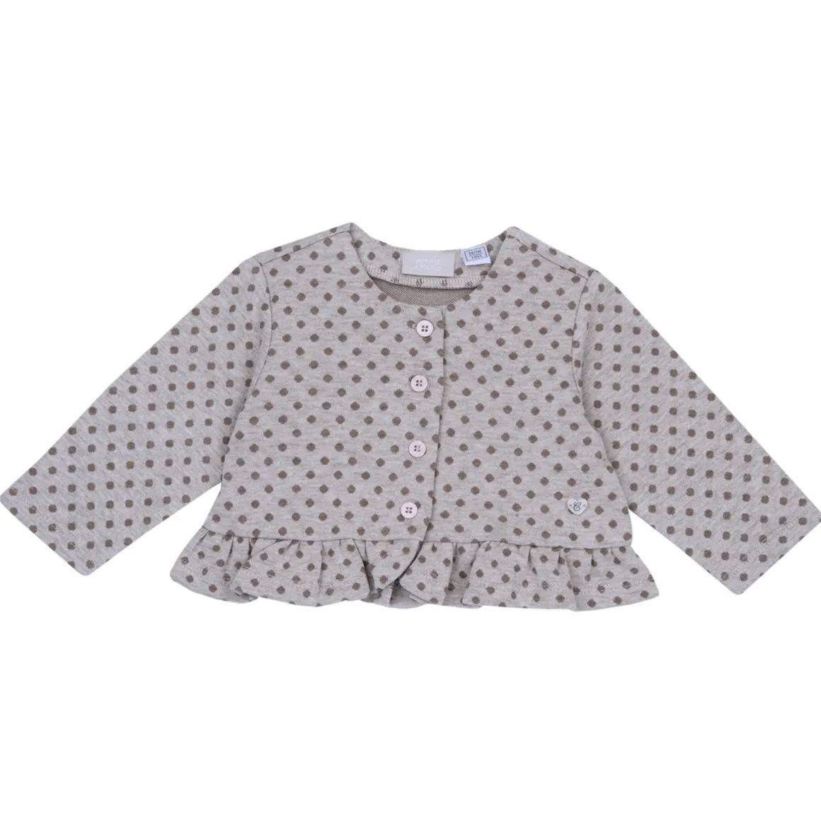 Cardigan punto milano pois – chicco