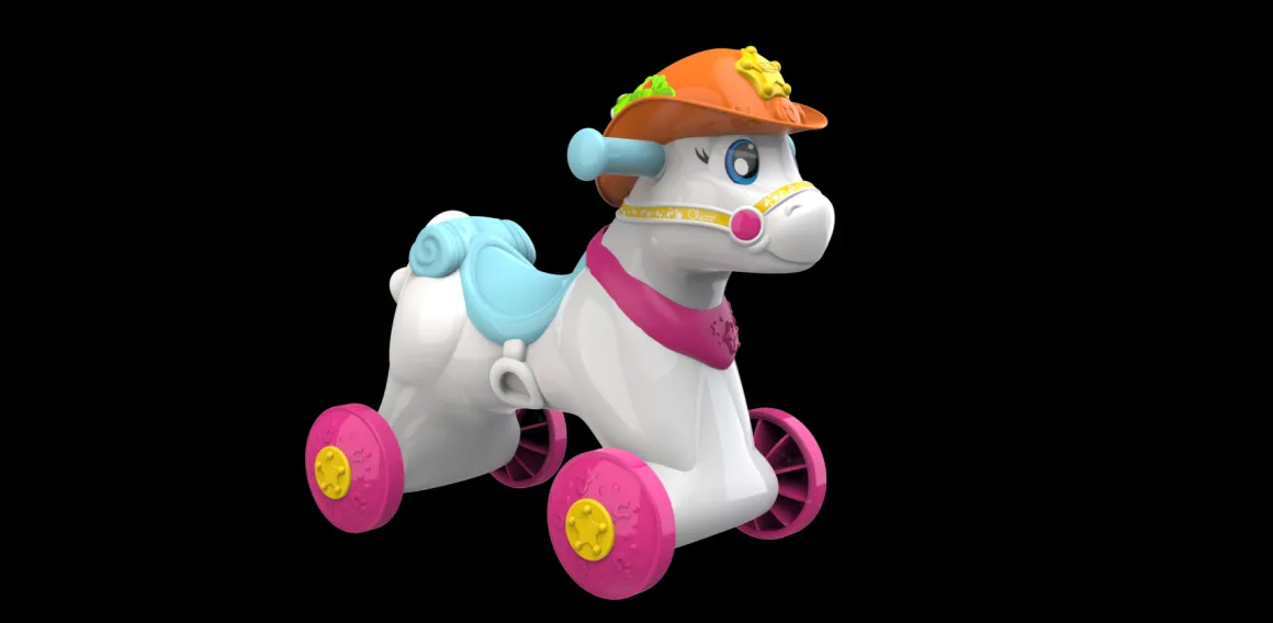 Cavalcabile miss baby rodeo & friends – divertimento su ruote