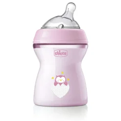 Chicco – biberon naturalfeeling bimba, 2m+, 250 ml, flusso medio