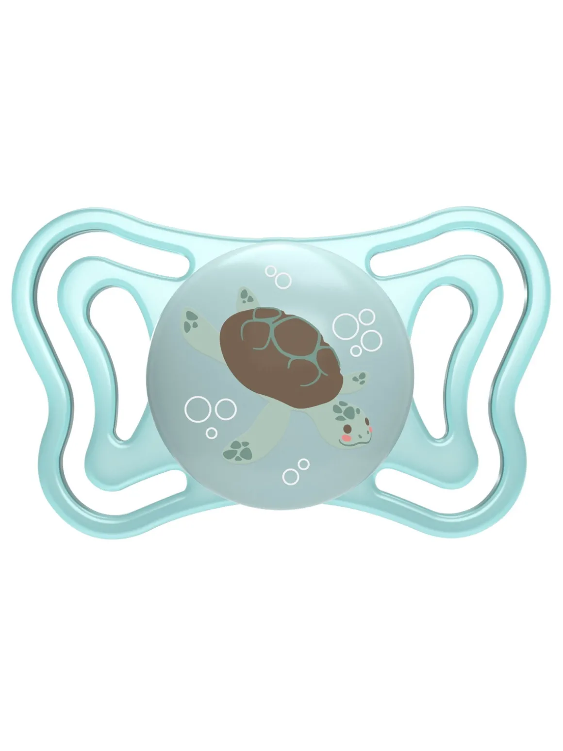 Chicco 2 succhietti physio light sil 6-16m azzurro