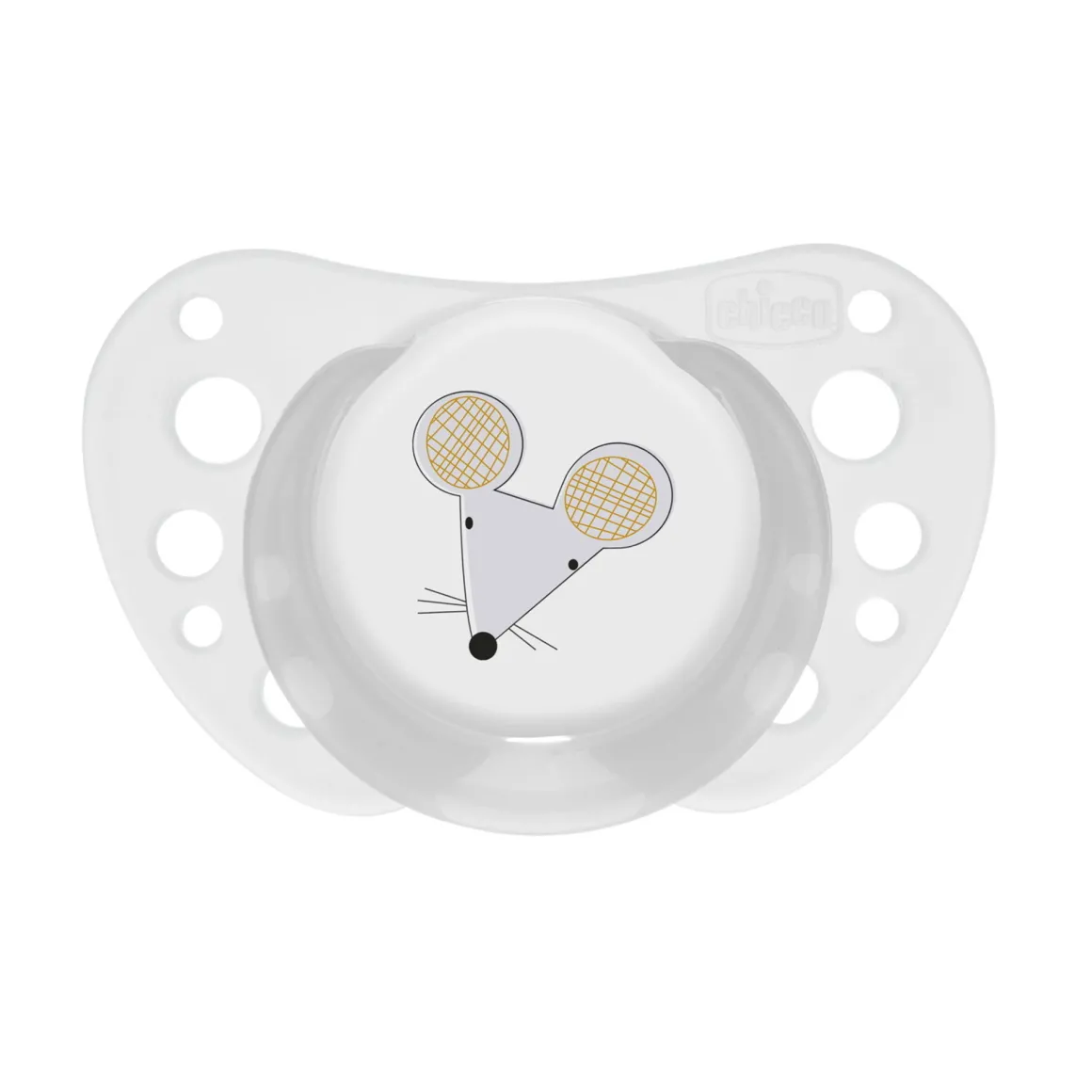 Chicco – succhietto air grigio lumi 16-36m 2pz-silicone