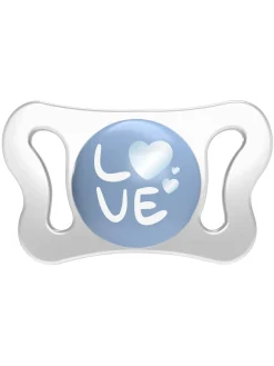 Chicco physioforma micrò blue, silicone, 0-2 mesi, 2 pezzi