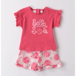 Completo corto short fantasia soli + ts con sole