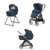 Electa system duo colore hudson blue telaio silver black – inglesina