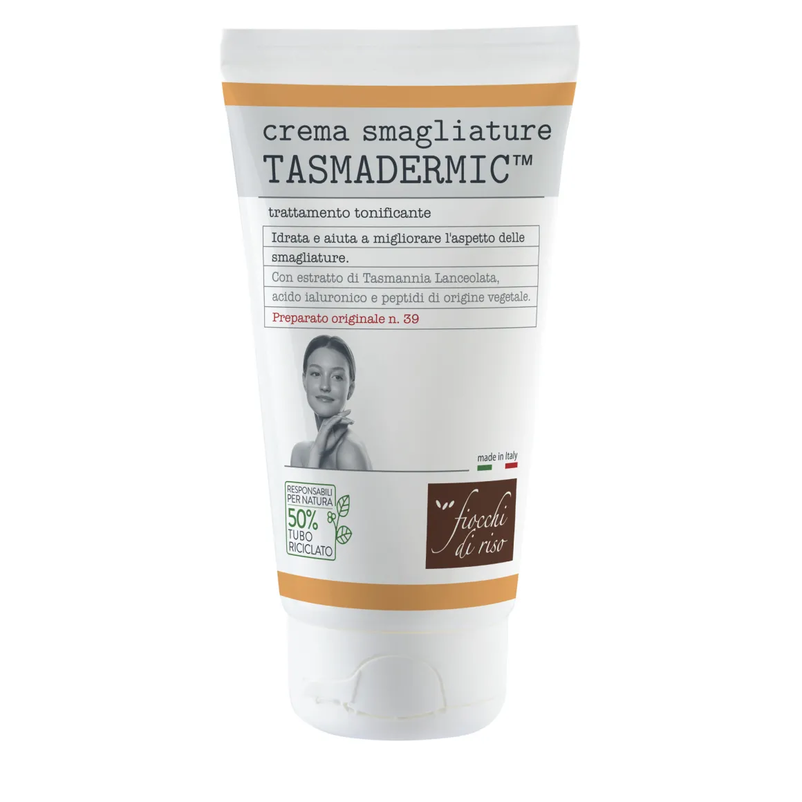 Fiocchi di riso crema smagliature tasmadermico 150ml