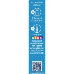 Flaconcini monodose (x6) con erogatore spray kids – acqua di sirmione