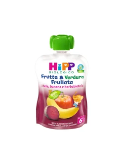 Frutta e verdura frullata mela banana e barbabietola 90 gr