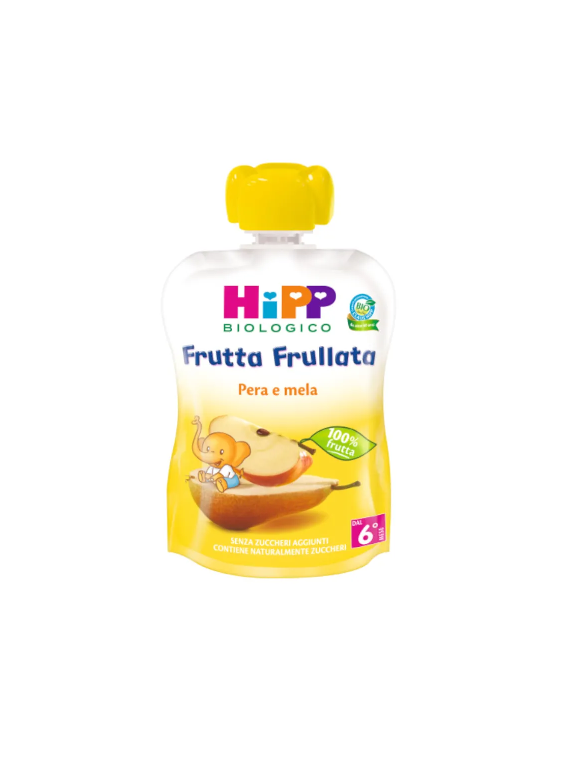 Frutta frullata pera e mela 90g