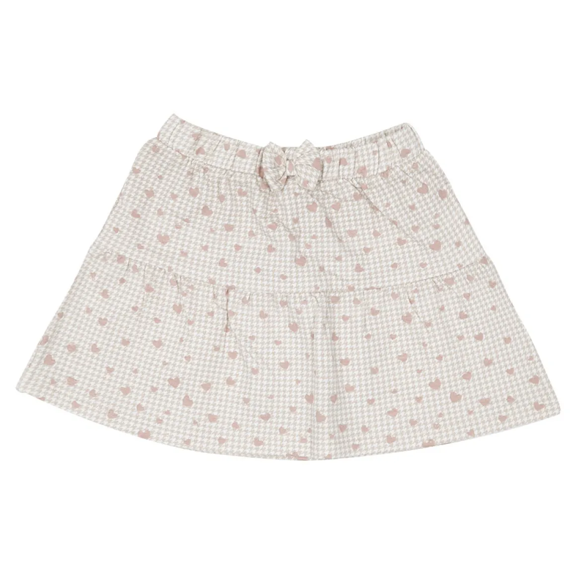 Gonna felpata bimba balze beige
