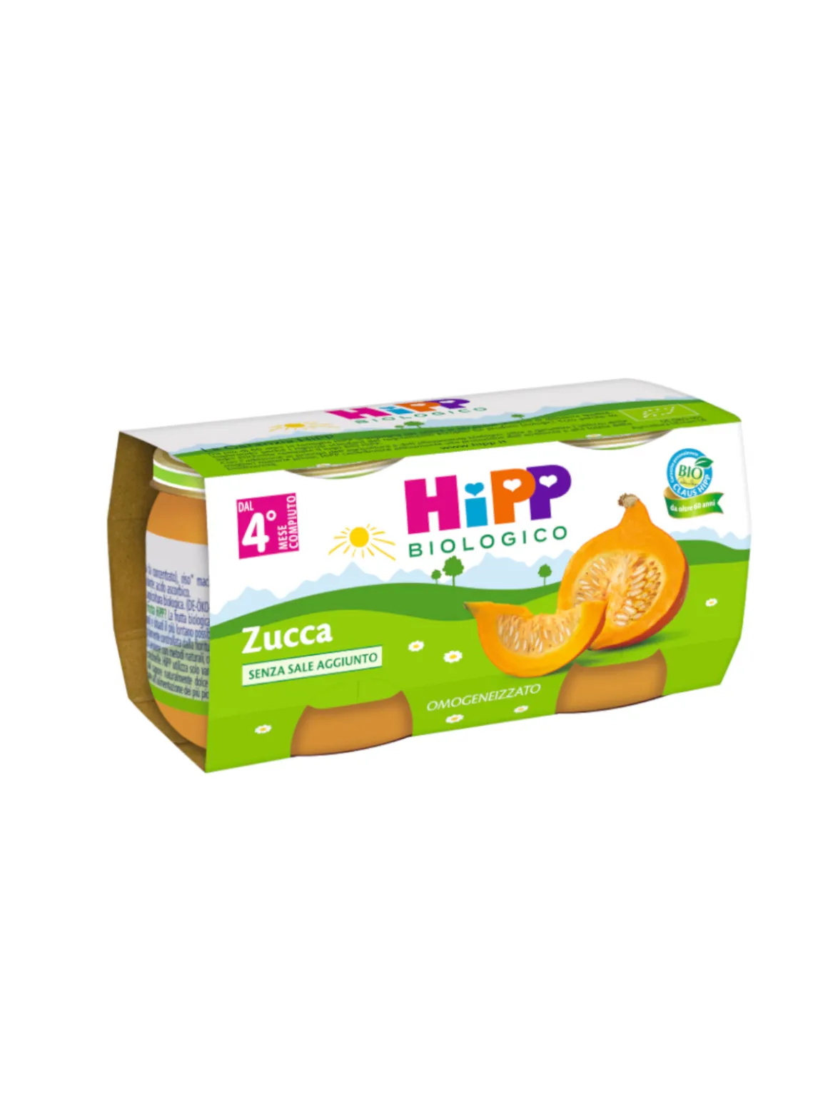Hipp – omogeneizzato zucca 2x80g
