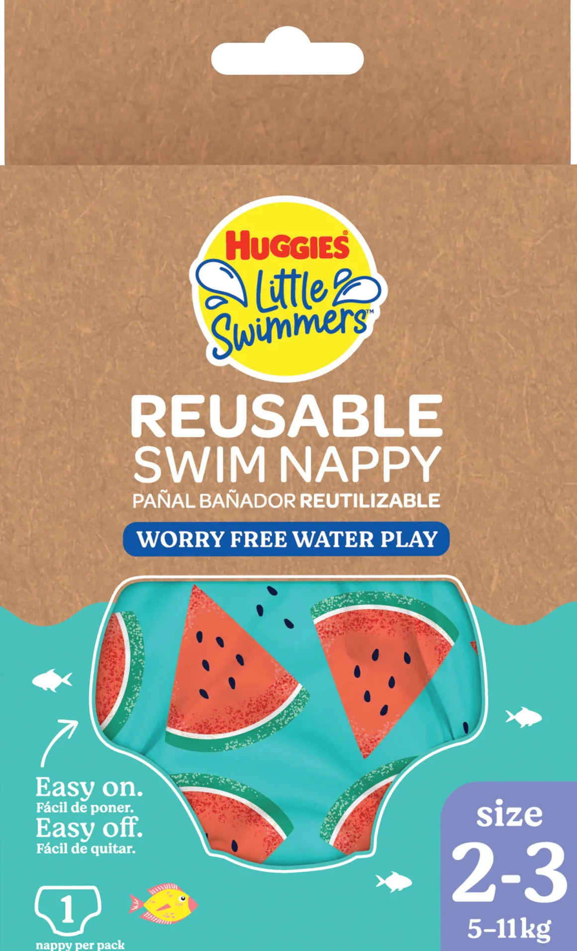 Huggies little swimmers lavabile tg. s