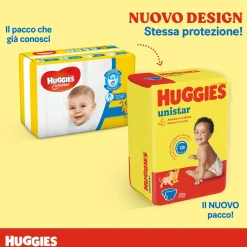 Huggies unistar mega pack tg.4 144 (48×3) pezzi