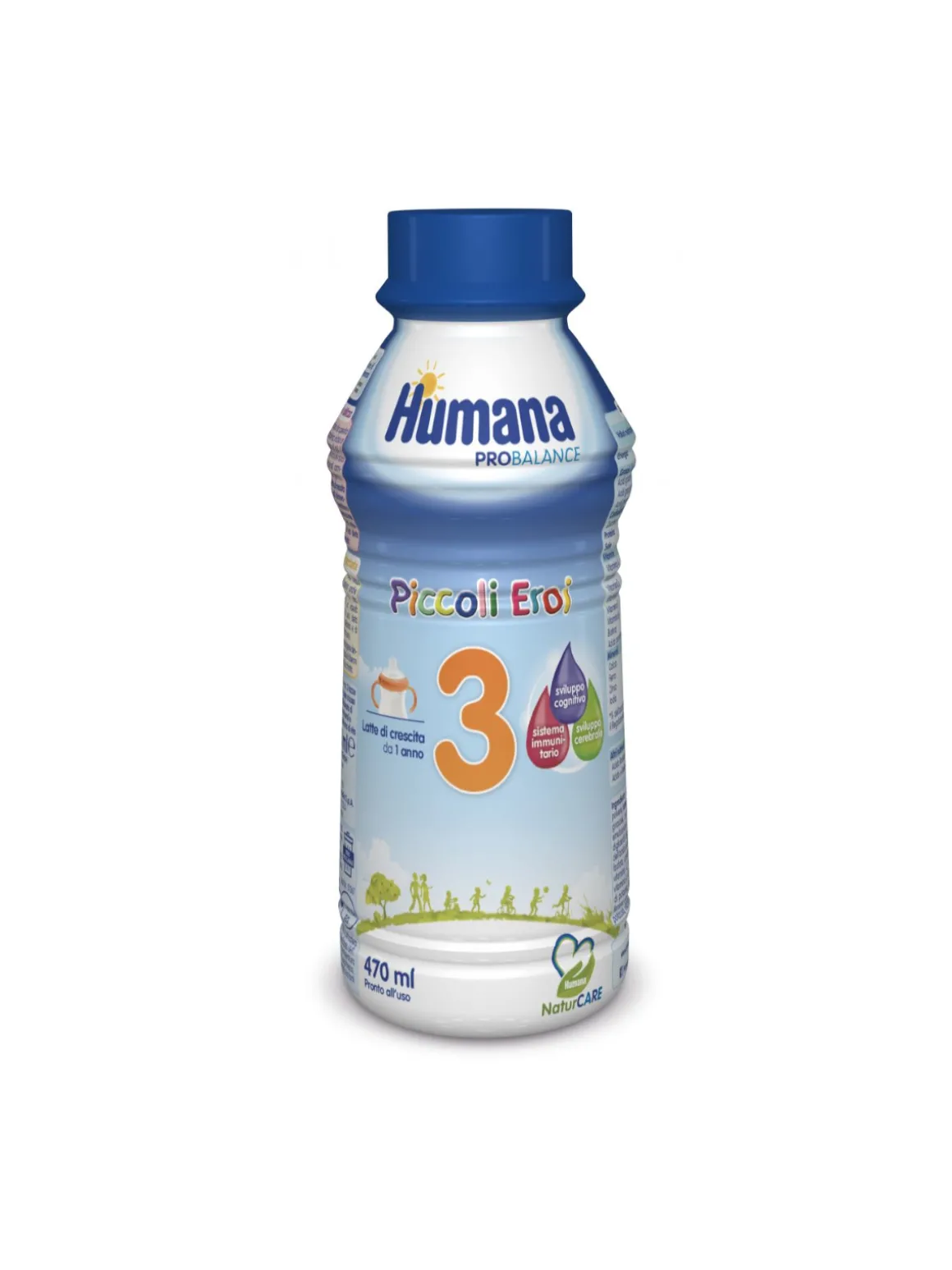 Humana latte 3 liquido 470 ml