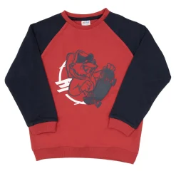 Jogger bambino blu/rosso