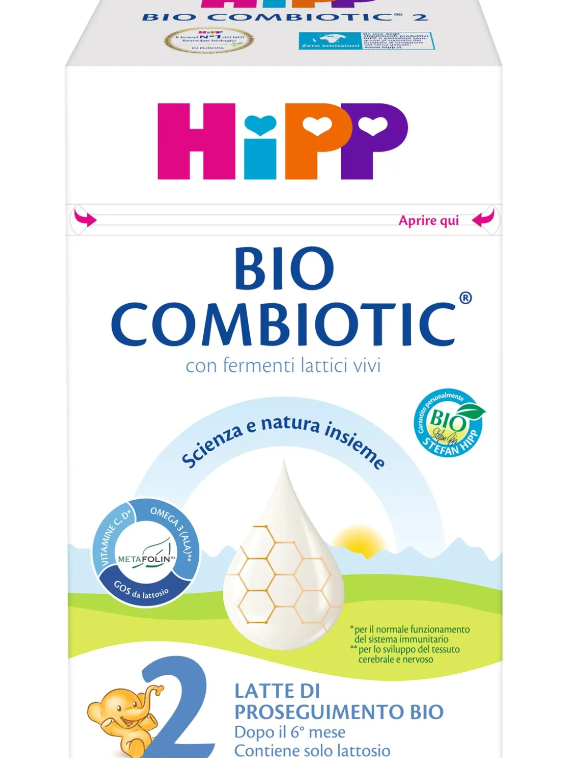 Latte 2 combiotic proseguimento polvere 600g
