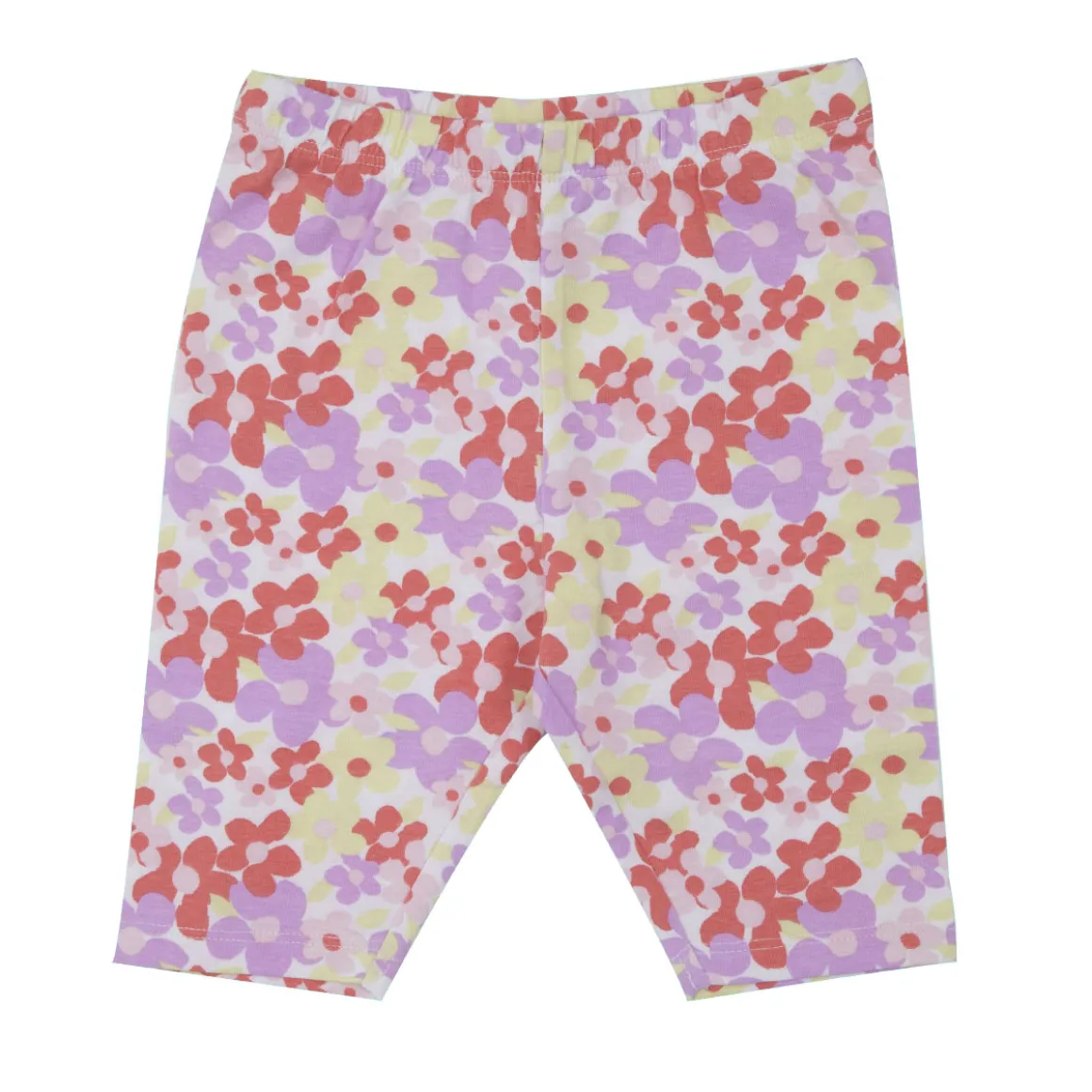 Legging jersey bimba fiori multicolor