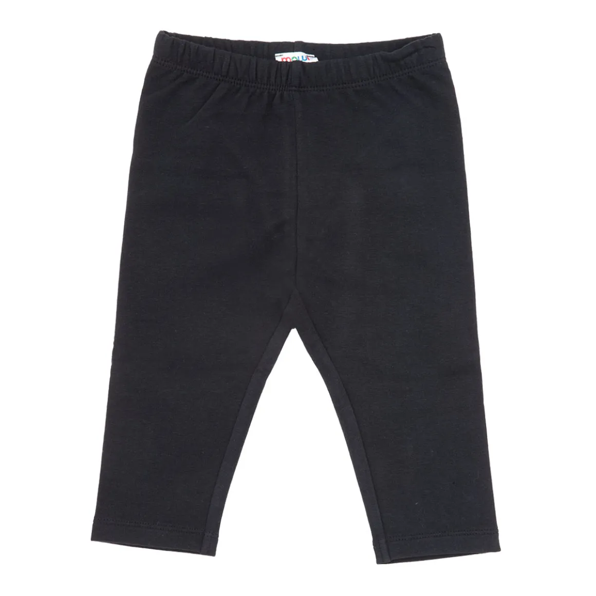 Legging stretch felpato bimba nero