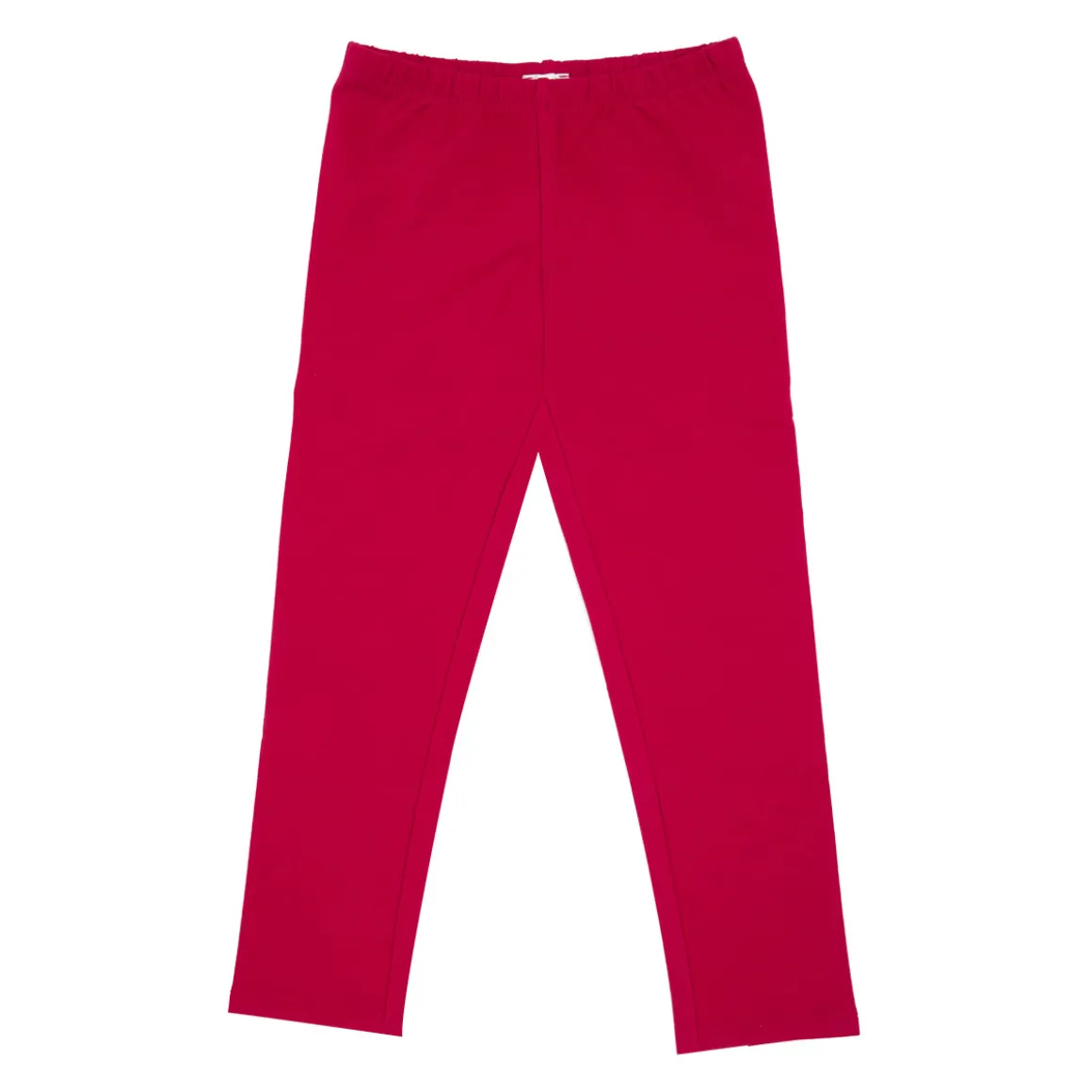 Legging stretch felpato bimba rosso