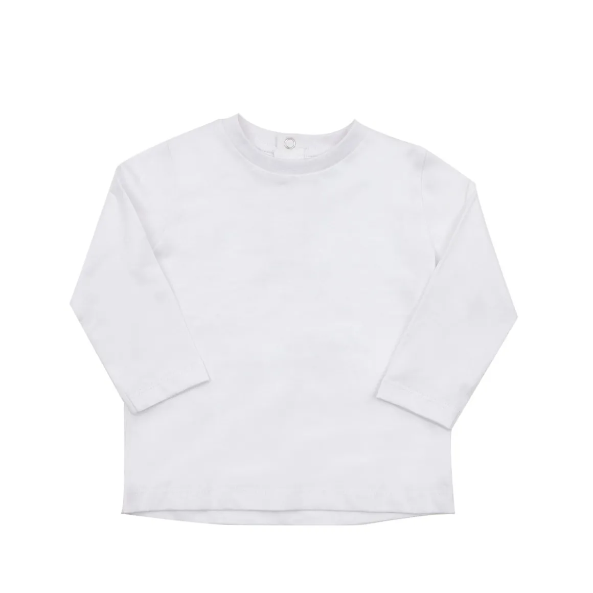 Maglia basic bimbo bianco