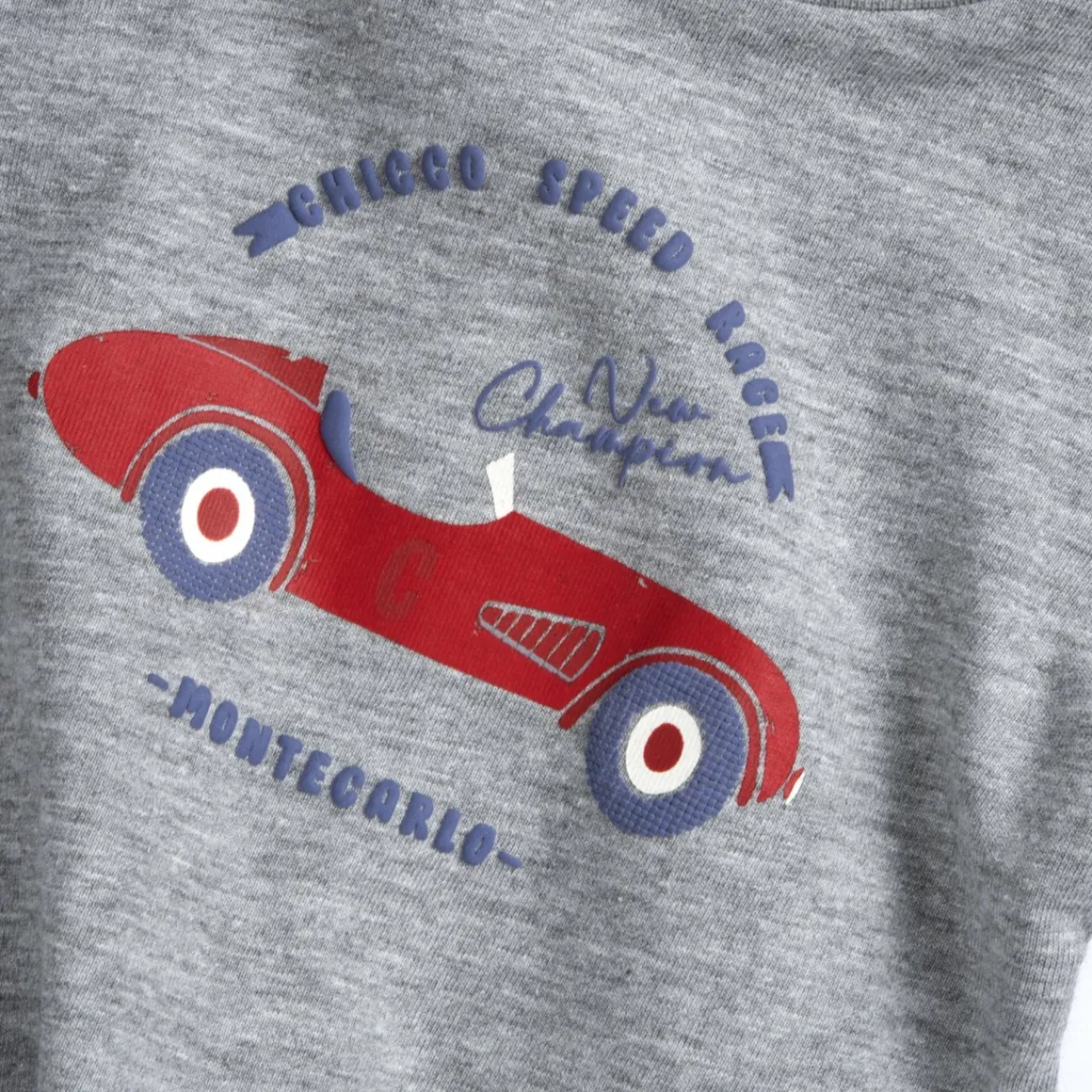 Maglietta a maniche lunghe con macchina – chicco