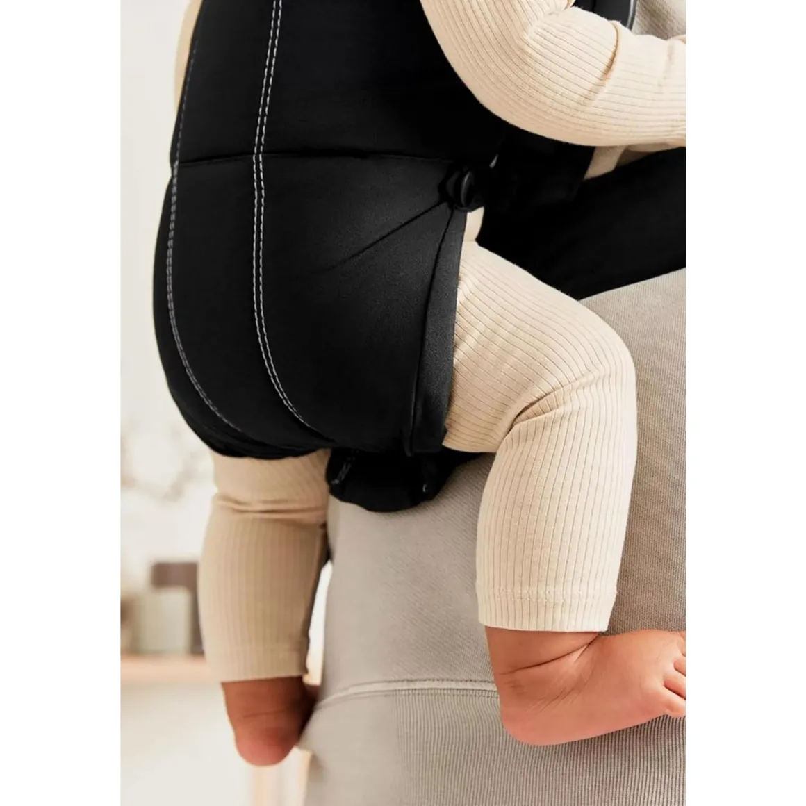 Marsupio mini babybjörn cotone – nero