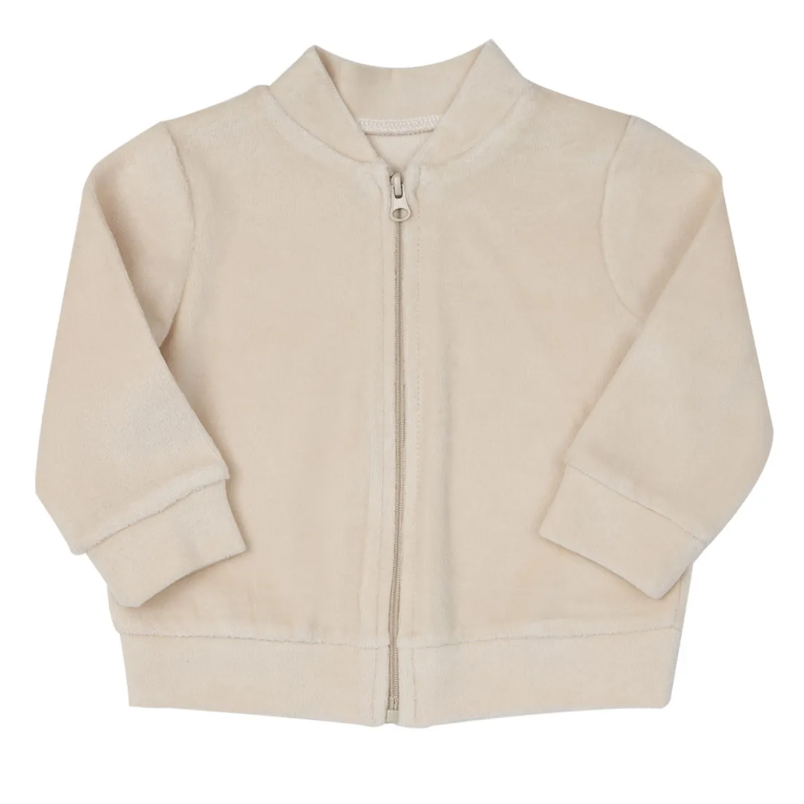 Mawi – cardigan ciniglia zippato con stampa