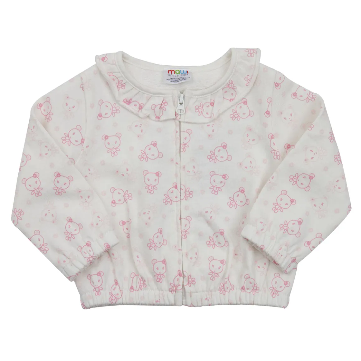 Mawi – cardigan felpa full zipper fantasia