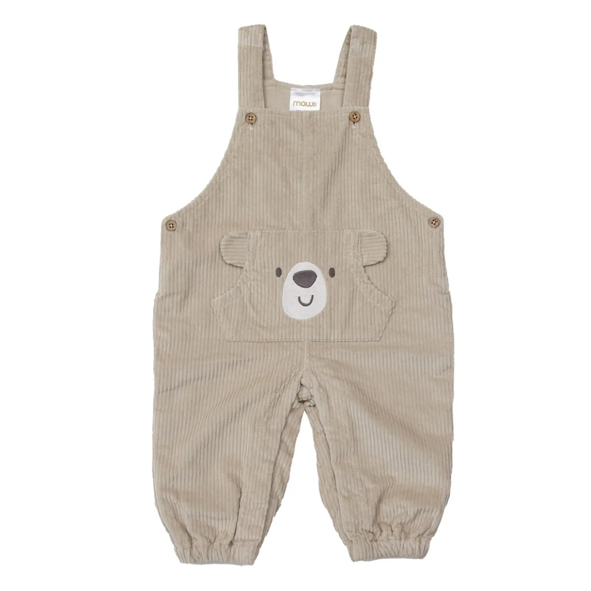 Mawi – salopette velluto orsetto boy
