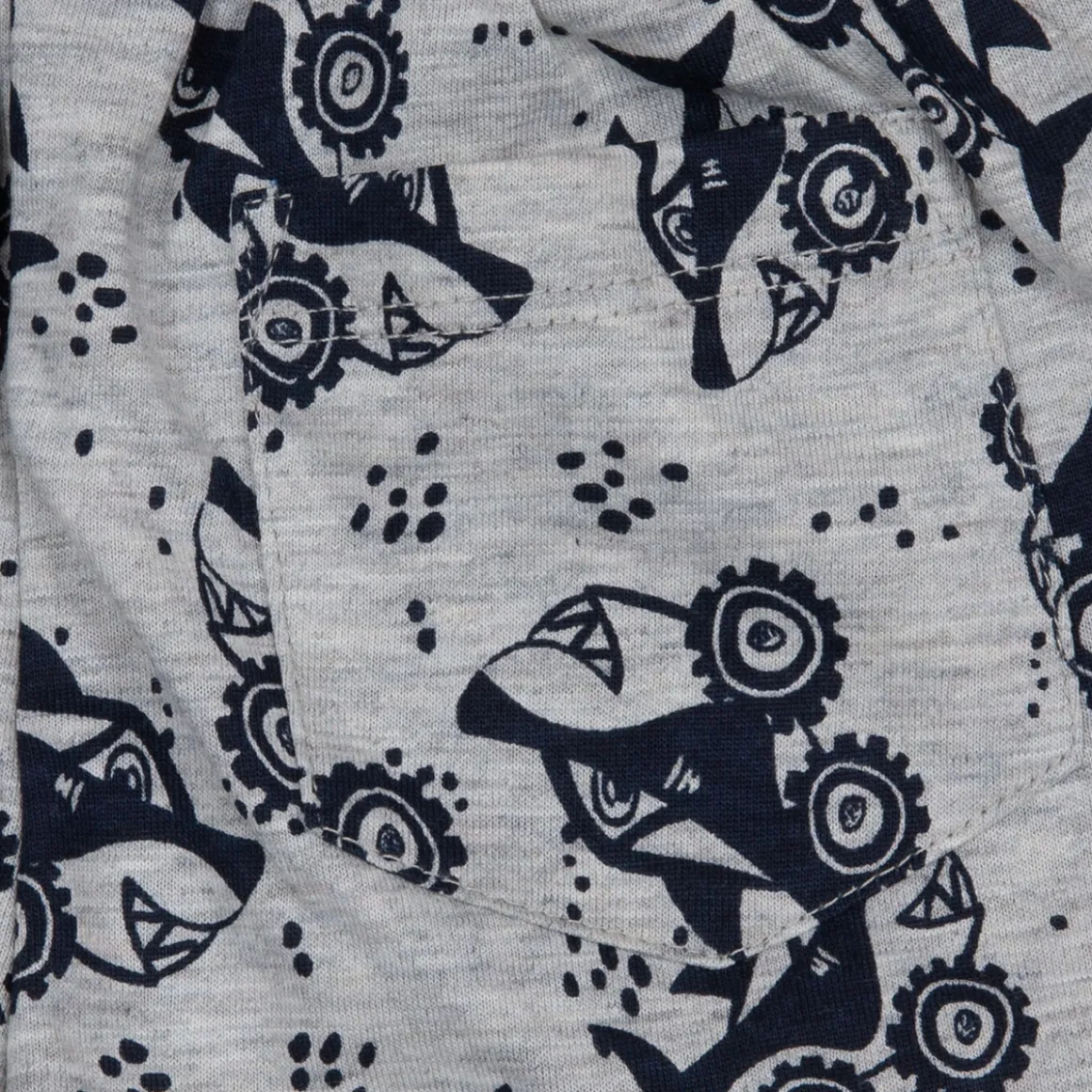 Mawi short stampa squali
