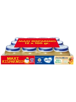 Mellin omogeneizzato frutta mista 12×100 gr