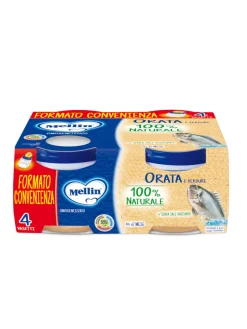 Mellin omogeneizzato orata 4×80 gr